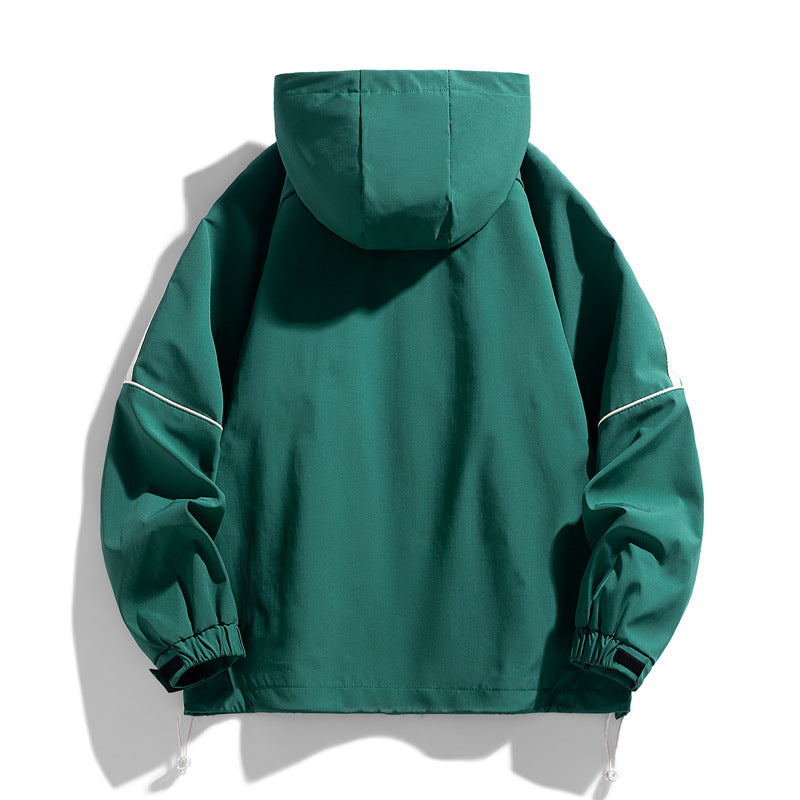 Men's Hooded Casual Loose Fitting Jacket