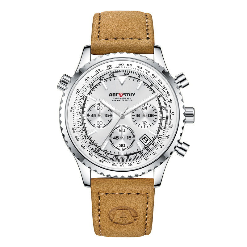 Men's Multi-functional Waterproof Luminous Watch
