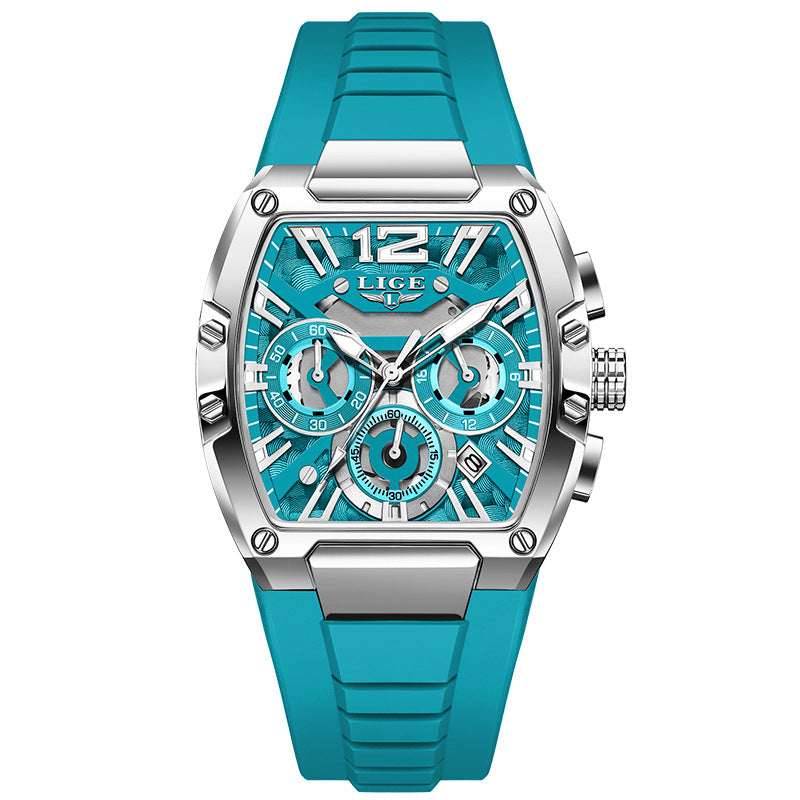 Men's Sports Multifunctional Waterproof Luminous Calendar Watch