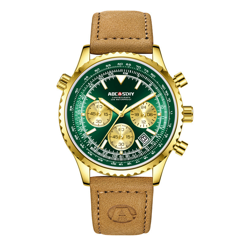 Men's Multi-functional Waterproof Luminous Watch