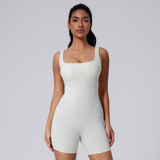 Tight Quick-drying Yoga Romper Beauty Back Jumpsuit Yoga Clothes