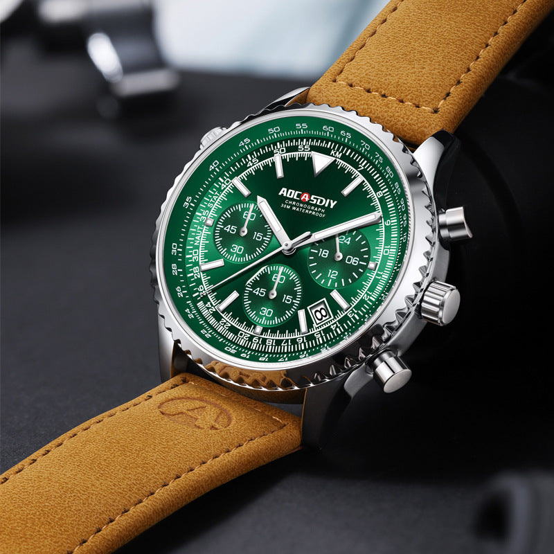 Men's Multi-functional Waterproof Luminous Watch