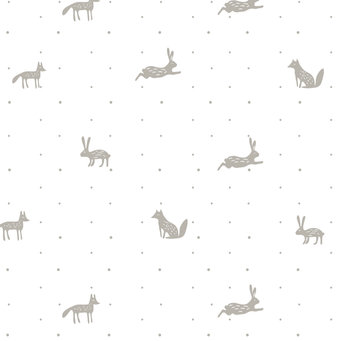 Little Gray Rabbits Pima Baby Pajama