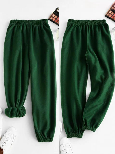 Cozy Chic High-Waisted Stretch Sweatpants