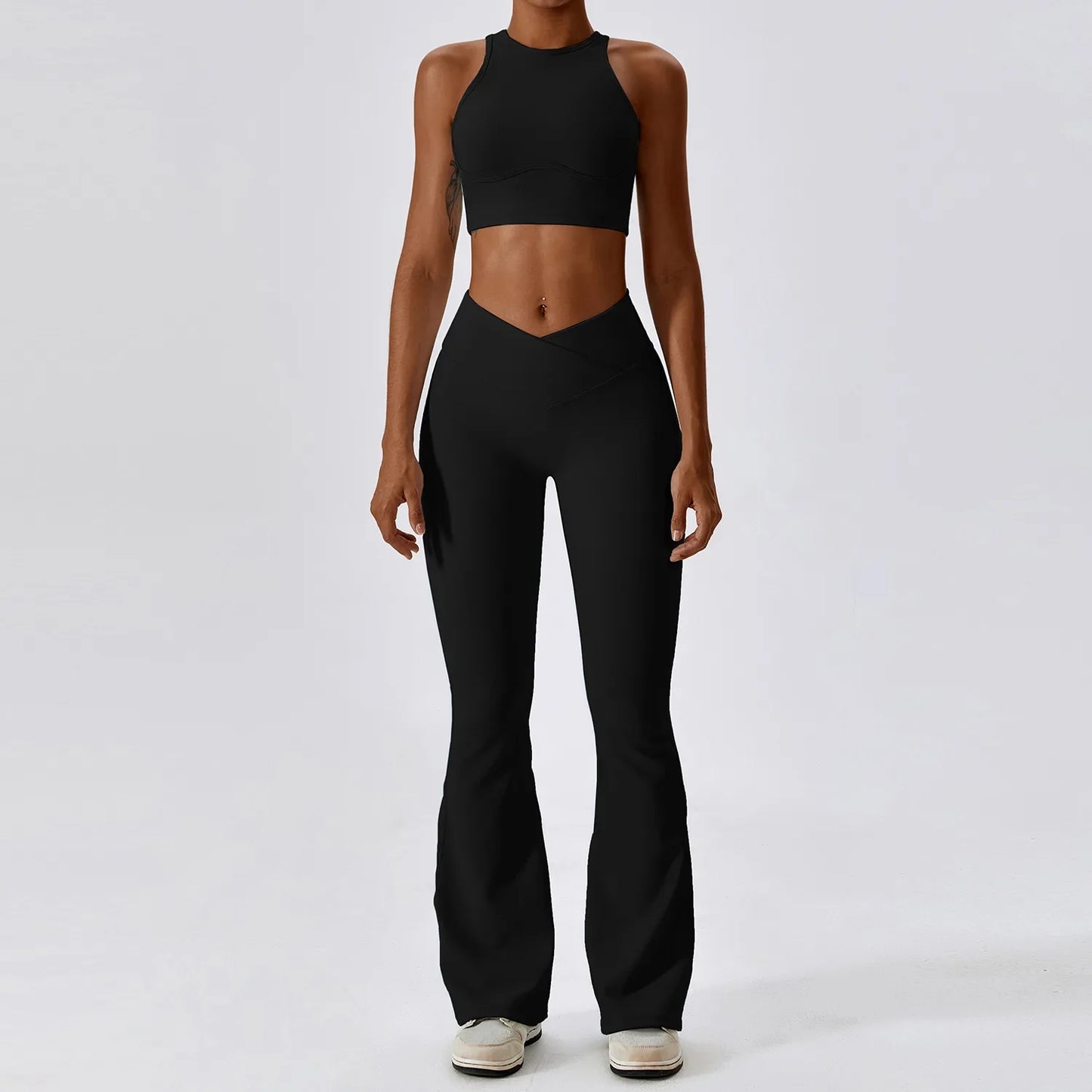 Women's 2Pcs Sports Workout Suit