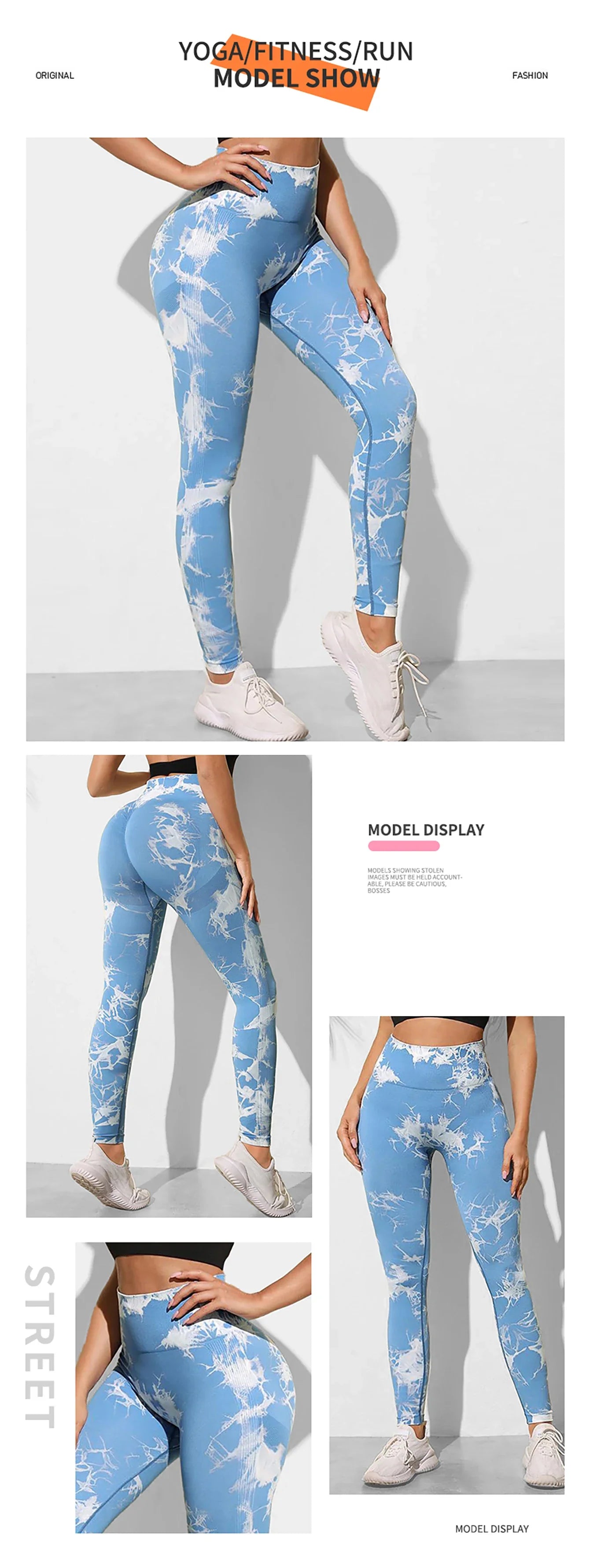 High-Waist Yoga Leggings for Women