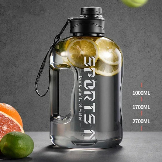 HydraMax Pro: 1.7L/2.7L Sport Water Bottle