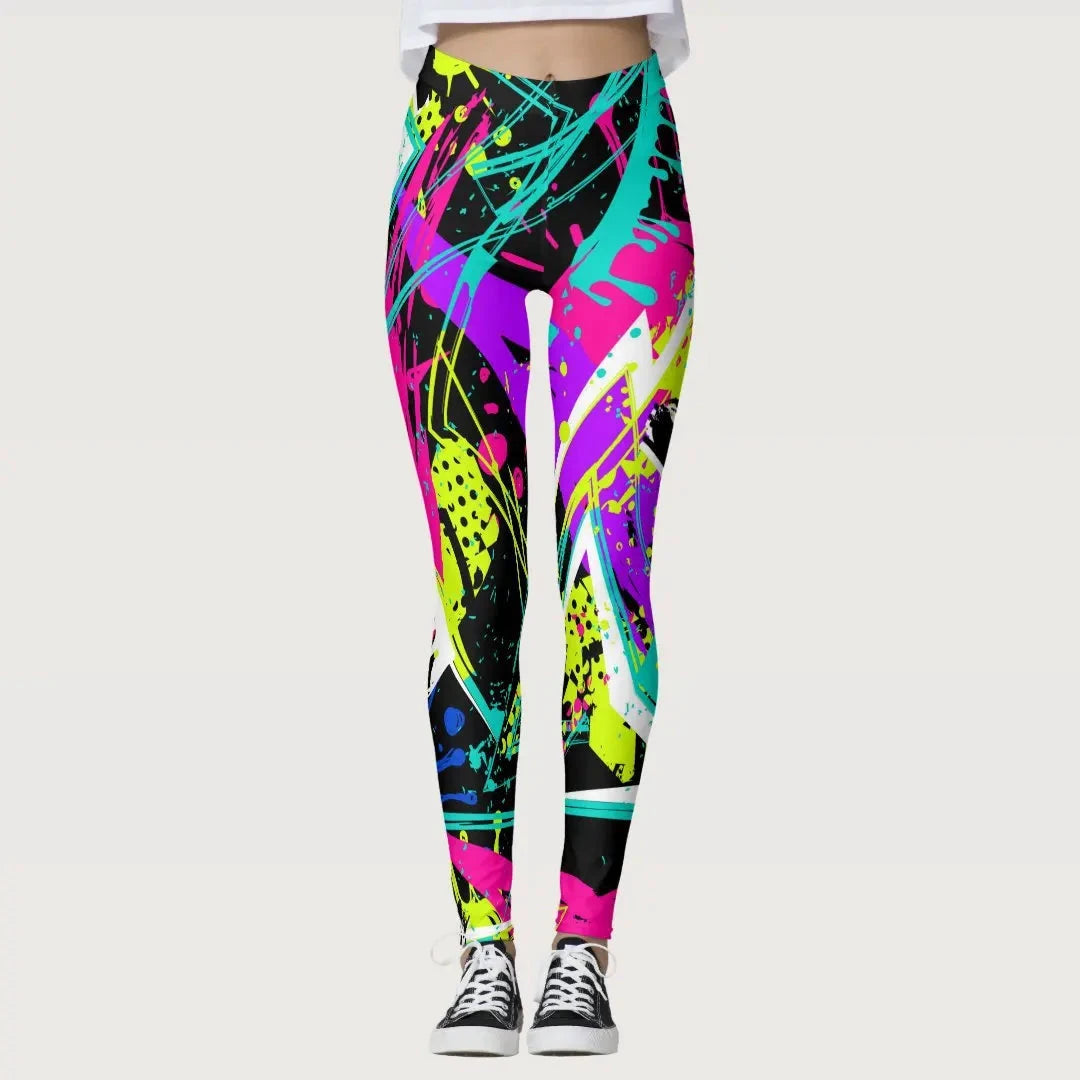 Women's Yoga Seamless Leggings by THRIXINE