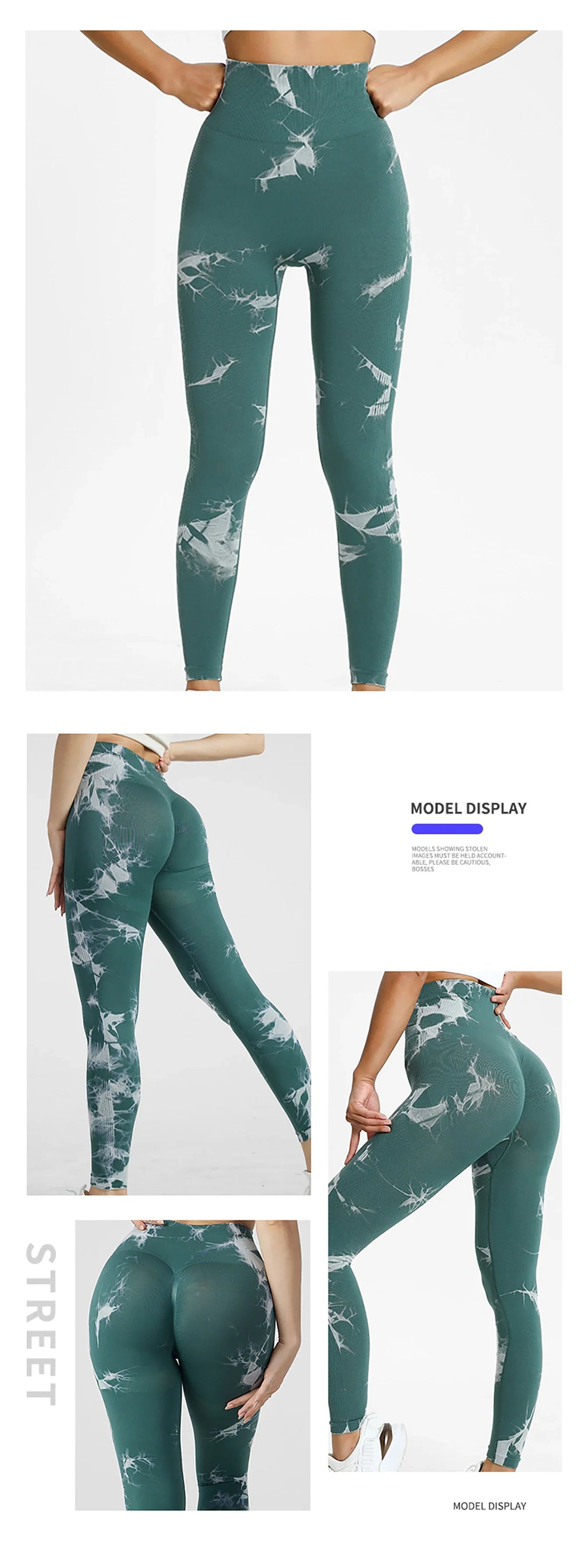 High-Waist Yoga Leggings for Women