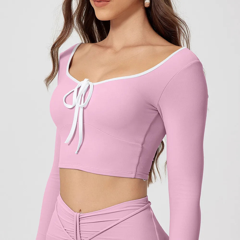 ActiveFit Women's Yoga Set: Crop Top & Leggings