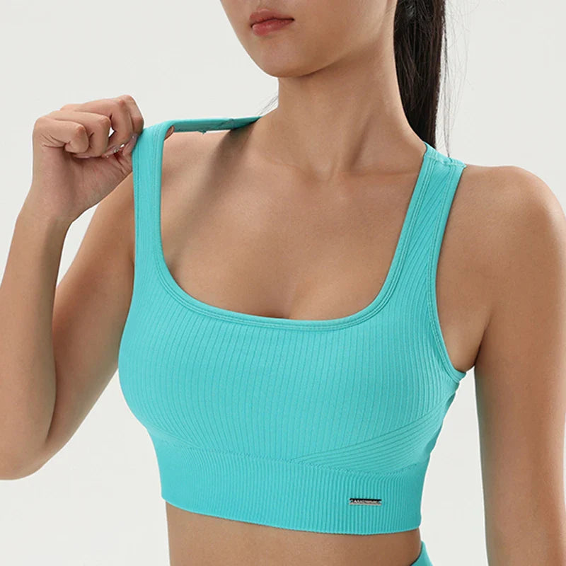 Quick-Dry Yoga Bra & Tights Set