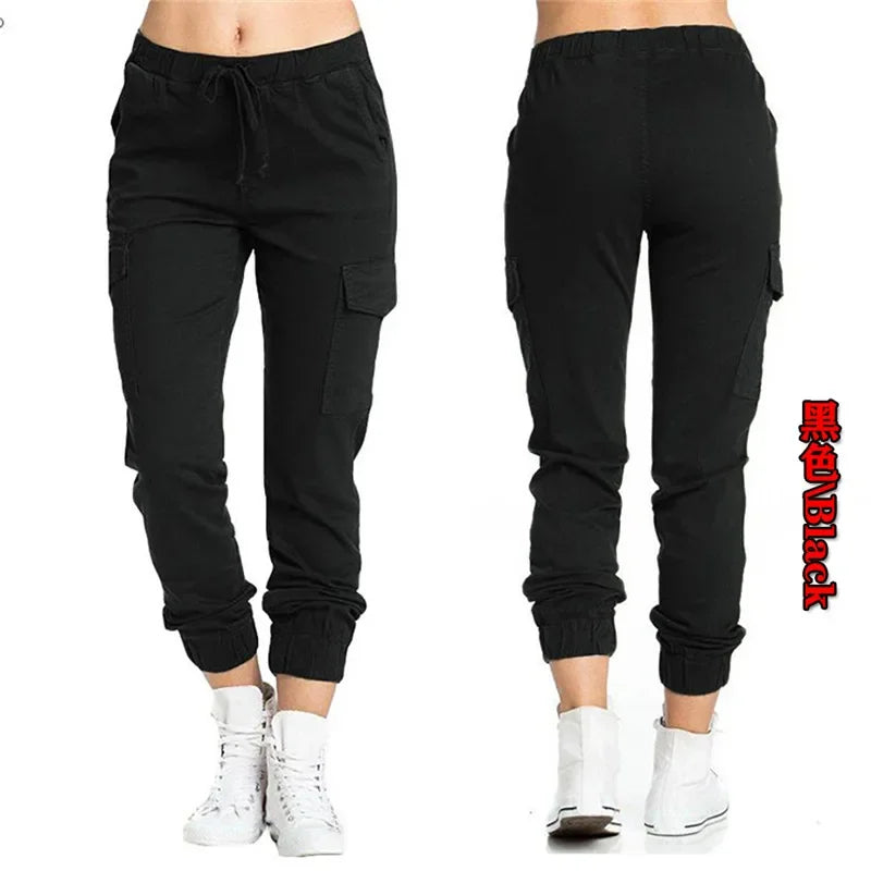 UrbanFlex Women's Cargo Joggers with Pockets