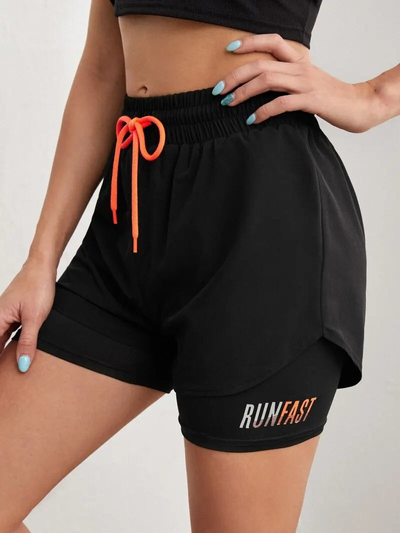 FlexFit High Rise Yoga Shorts