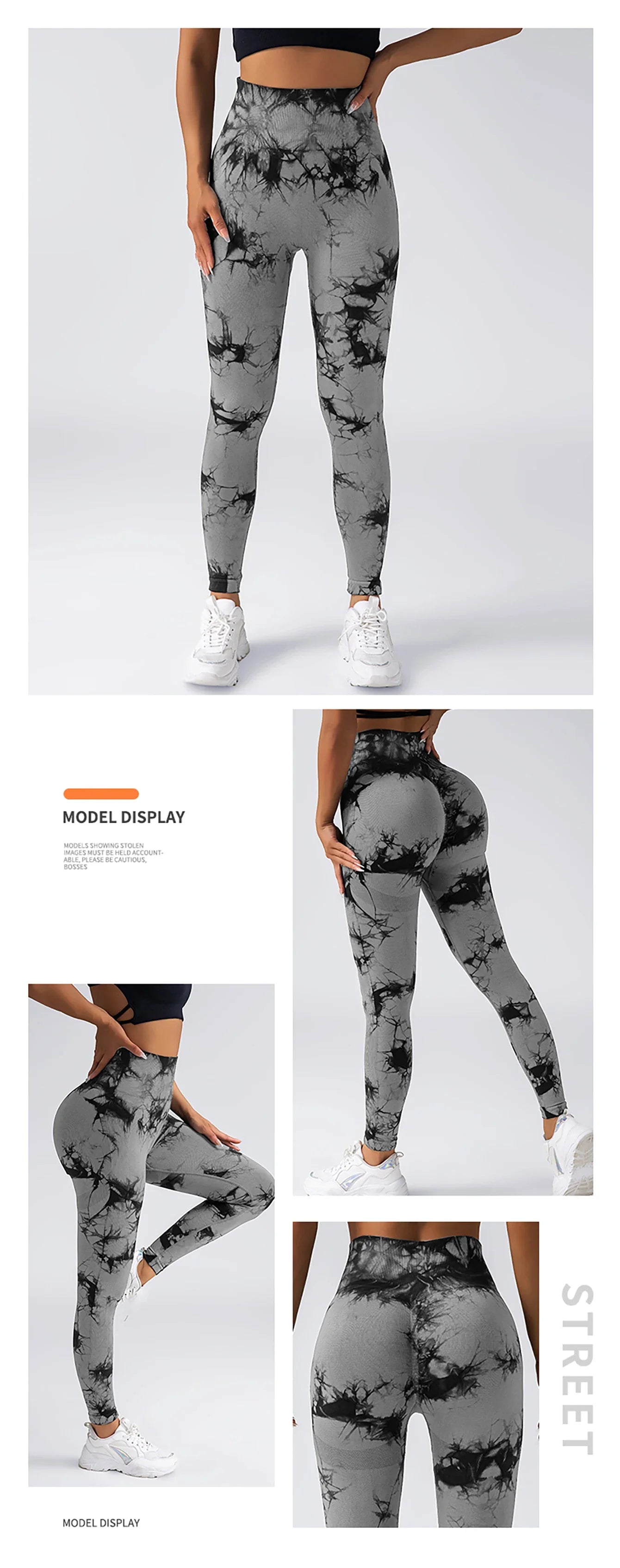 High-Waist Yoga Leggings for Women