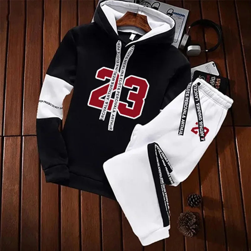 SportFlex Men’s Hoodie & Pants Set