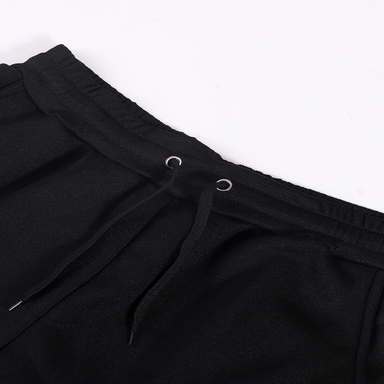 Mens Sweatpants Straight Fit Drawstring Multi-pocket Pants