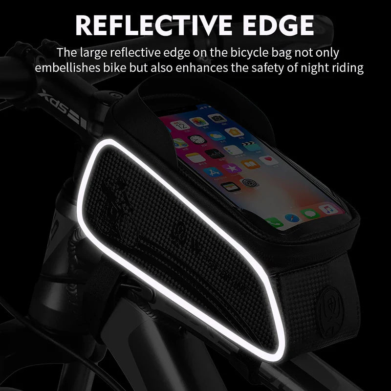 CycleGuard: Waterproof Touchscreen Bike Bag