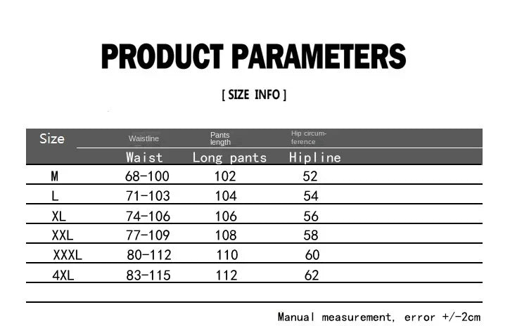 Mens Multi-pocket Cargo Pants Joggers