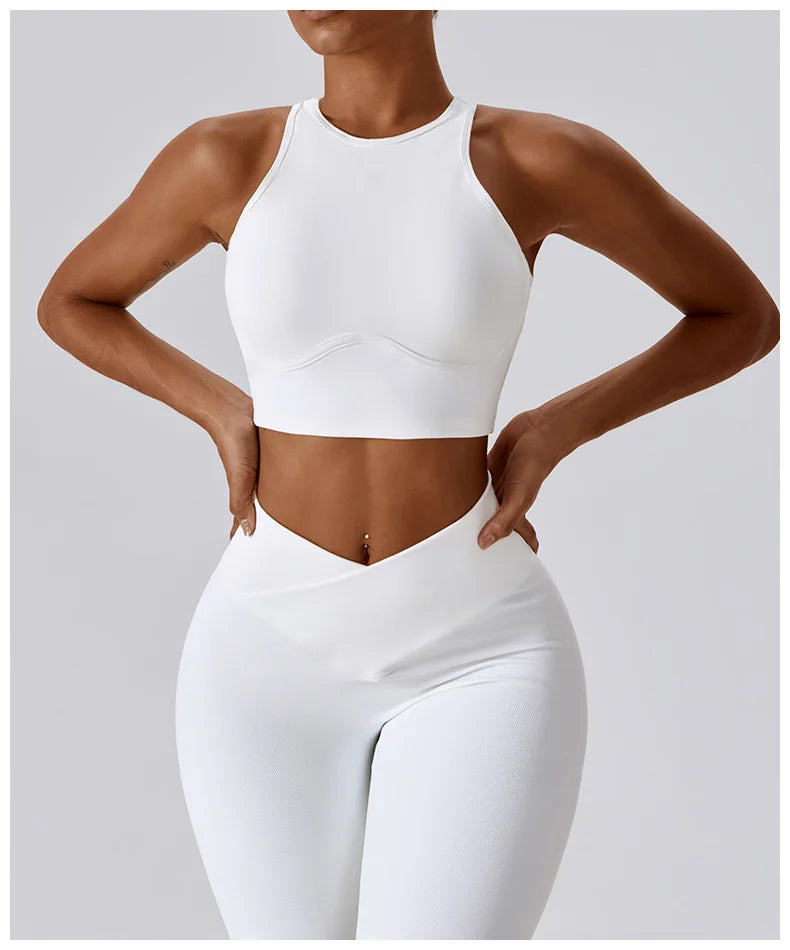 Women's 2Pcs Sports Workout Suit