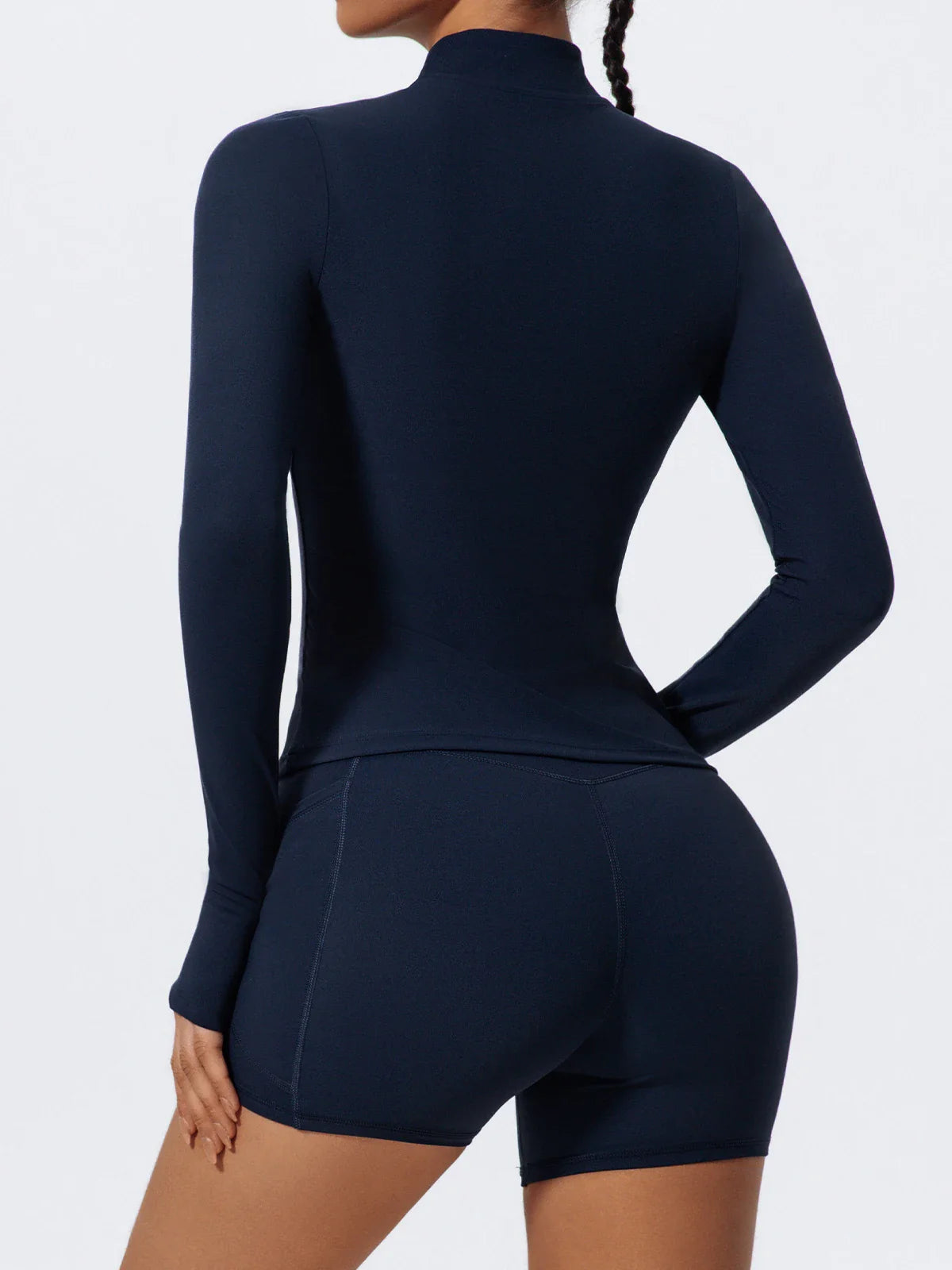 Women's Half Zipper Long Sleeve 2-Pc Activewear
