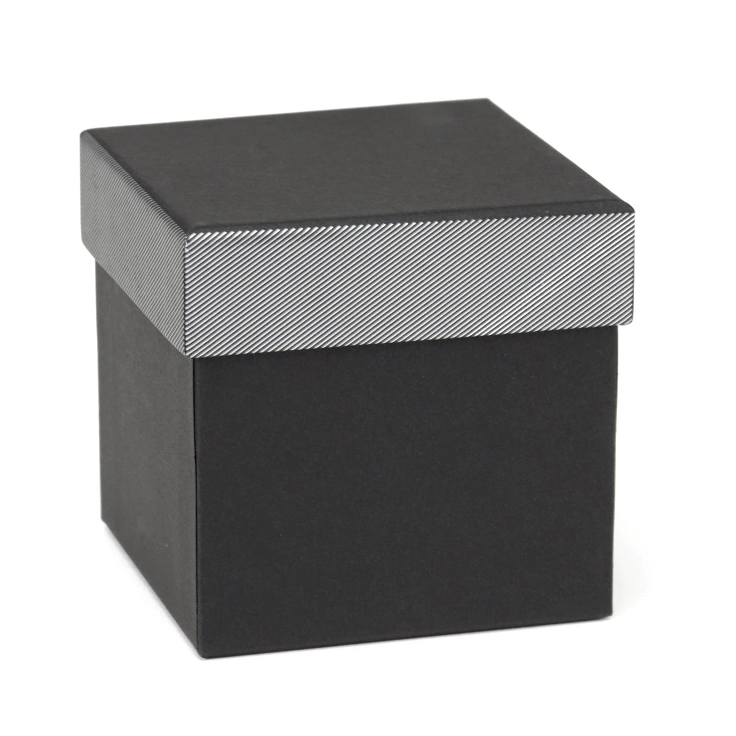 Black Floral Tie and Pocket Square Gift Set by Cufflinks.com