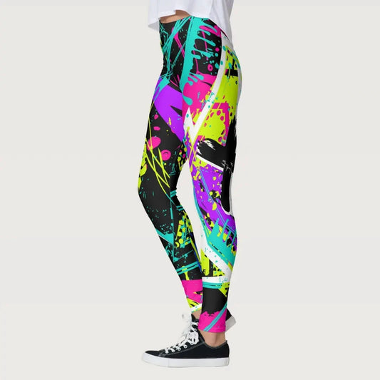 Women's Yoga Seamless Leggings by THRIXINE