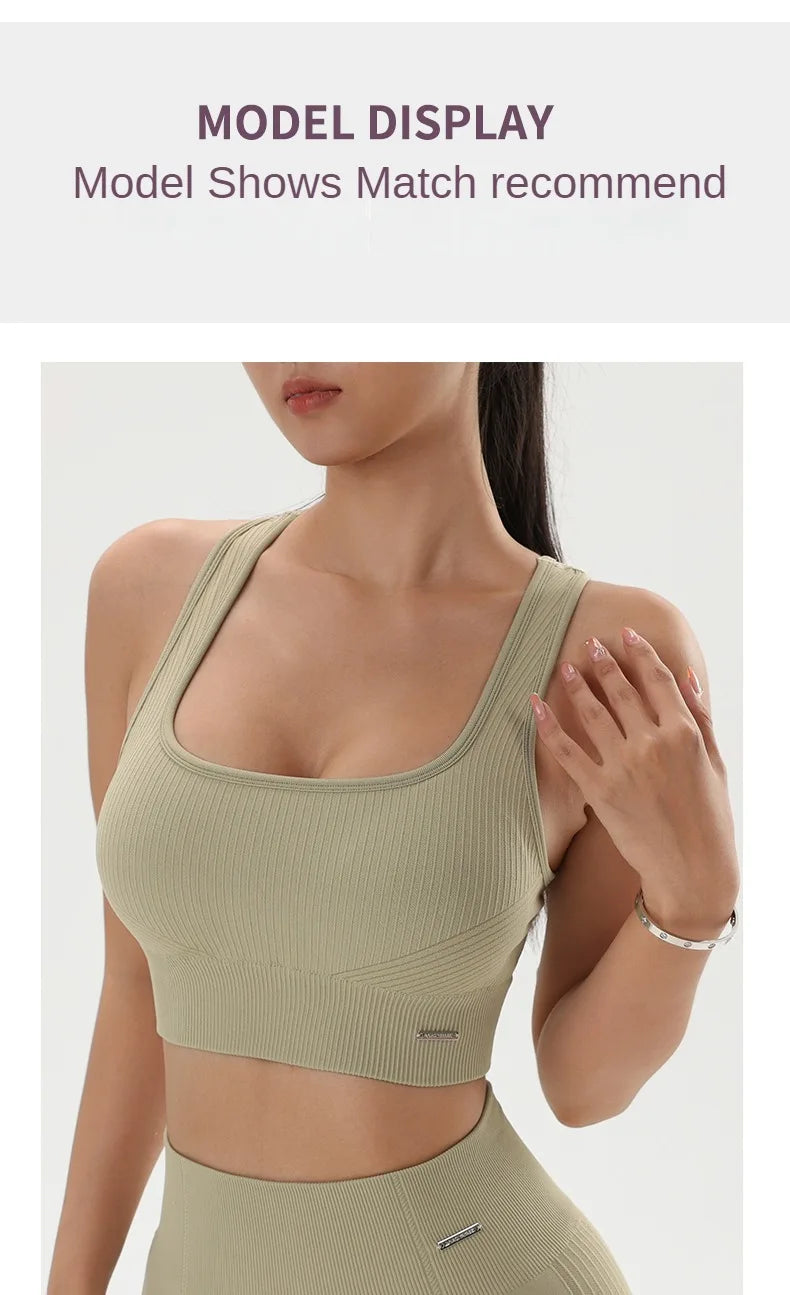 Quick-Dry Yoga Bra & Tights Set