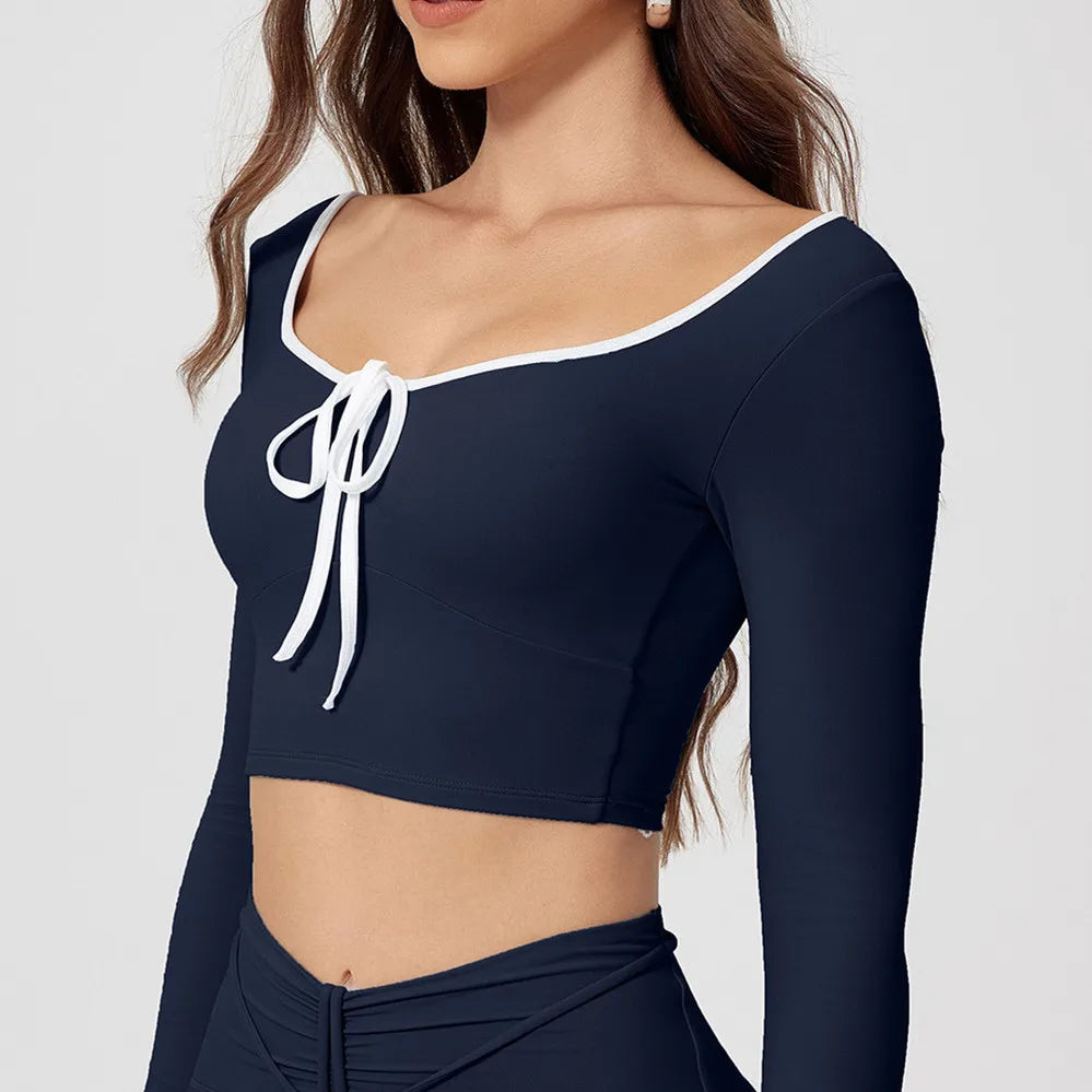 ActiveFit Women's Yoga Set: Crop Top & Leggings