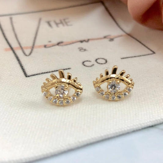 Evil Eye Stud by Views & Co