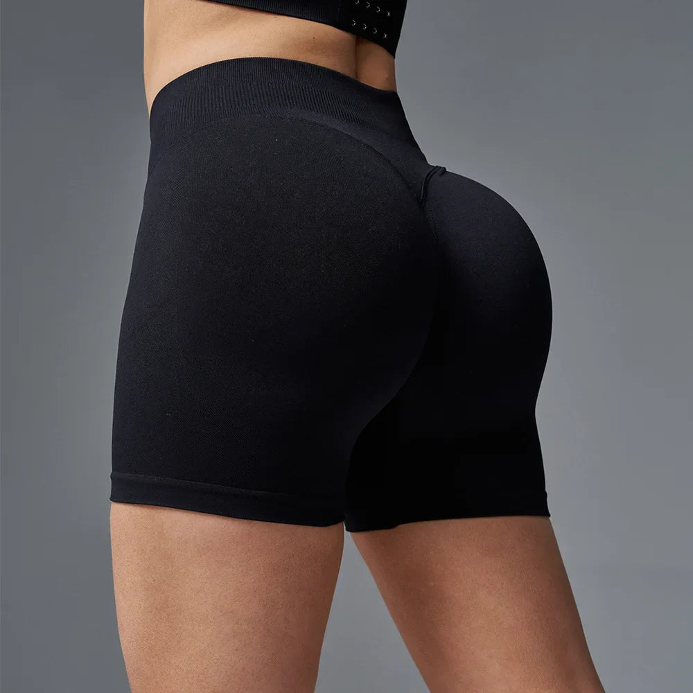 PeachFit Seamless High-Waist Hip Hugging Shorts
