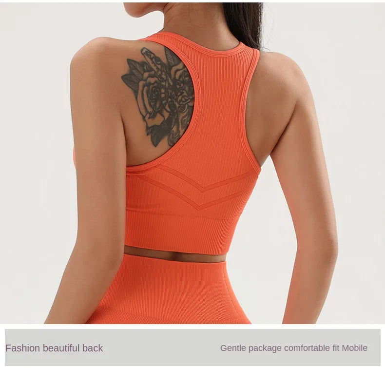 Quick-Dry Yoga Bra & Tights Set