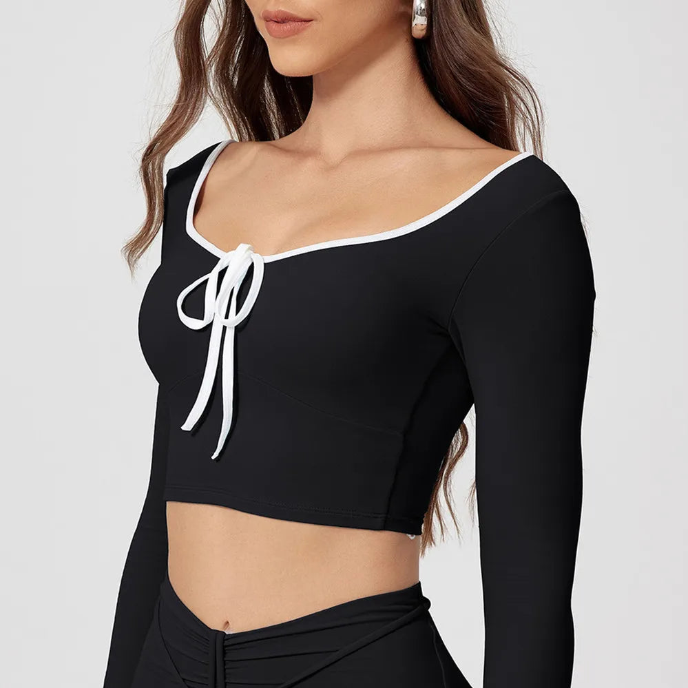 ActiveFit Women's Yoga Set: Crop Top & Leggings