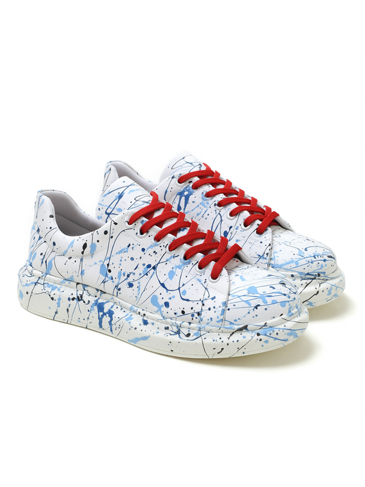 Men's Porto Sky Blue (Red Laces)