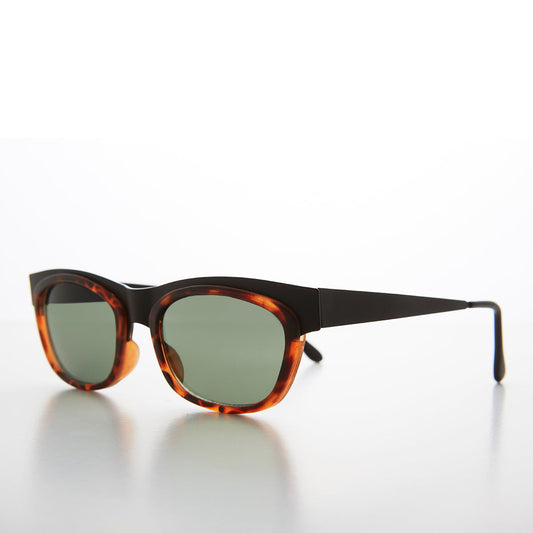 Rectangular Cat Eye Vintage Women's Sunglasses - Valentini by Sunglass Museum
