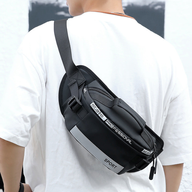 Men's Reflective Crossbody Bags