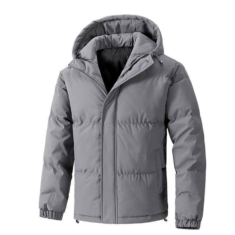 Men's Winter Loose Hooded Cotton-padded Jacket