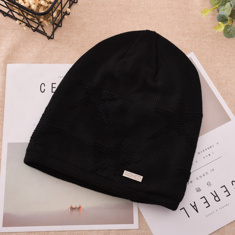 Men's Fashion Knitted Outdoor Warm Woolen Beanie