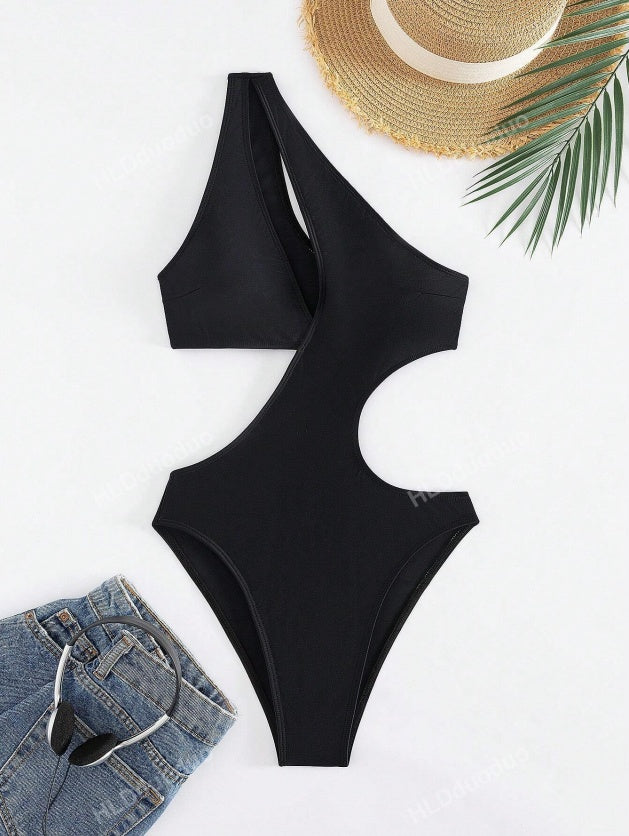 Women's one-piece Casual Swimsuit P262-01