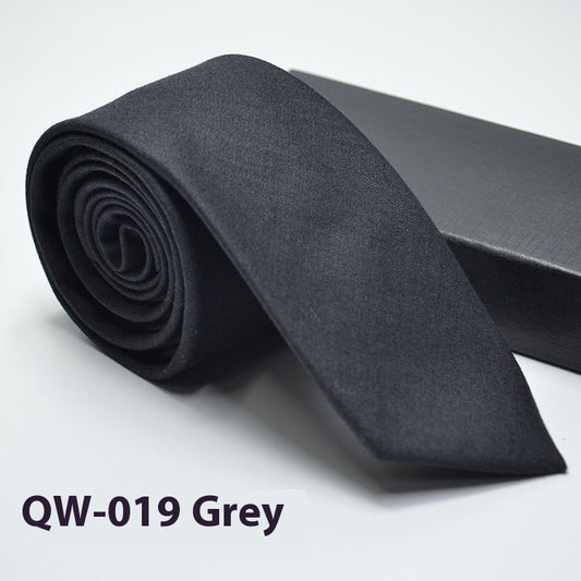 Men's Super Narrow Wool-like Elegant Tie