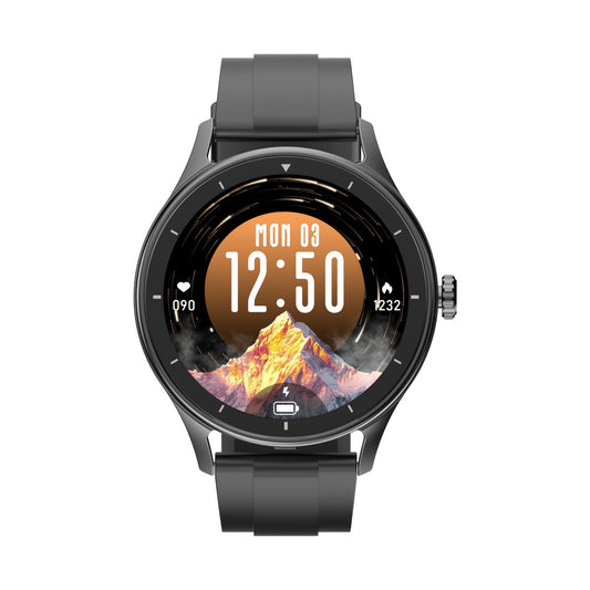 Stainless Steel Polished Dual-Strap Bluetooth Call Sports Watch For Men