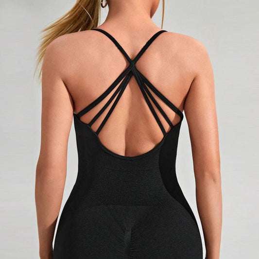 Jumpsuit Maternity Tight Fitness Yoga Clothes High Waist Hip Lift Trousers by GJG Denim