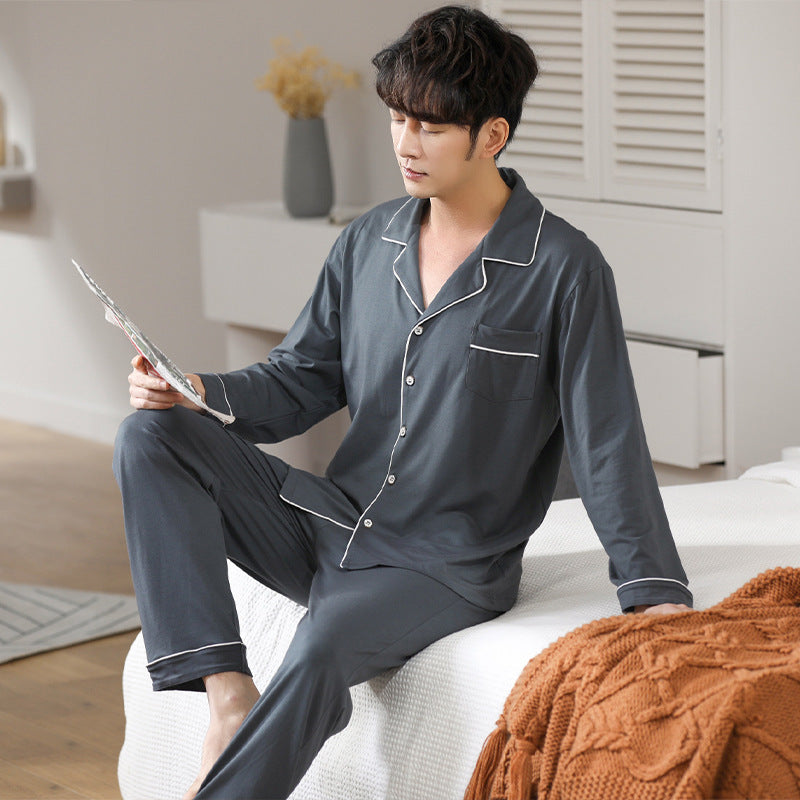 Men's Long Sleeve Pajamas