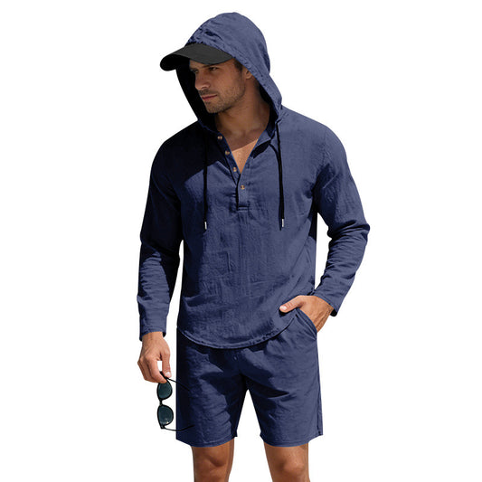 Lightweight Breathable Loose-fit Linen Men's Suit