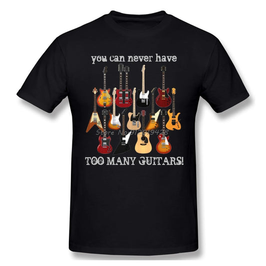 Men's Electric Guitar Cotton T-shirt
