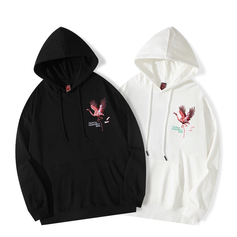 Men's Flamingo Hooded Sweater