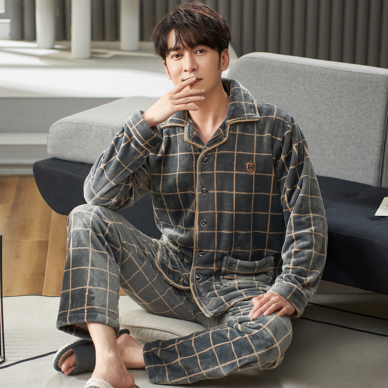 Men's Thick Pajamas