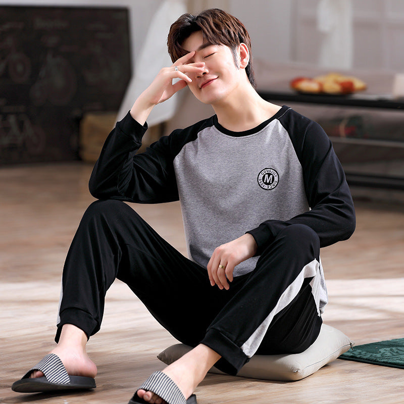 Men's Varions Print Long Sleeve Pajamas