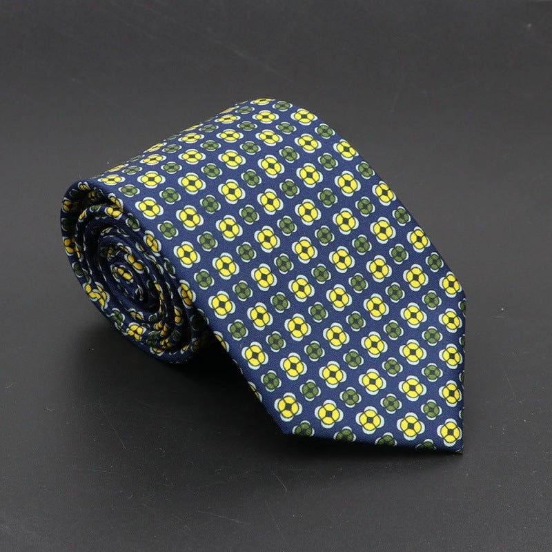 Men's Super Soft Bohemian Silk Ties