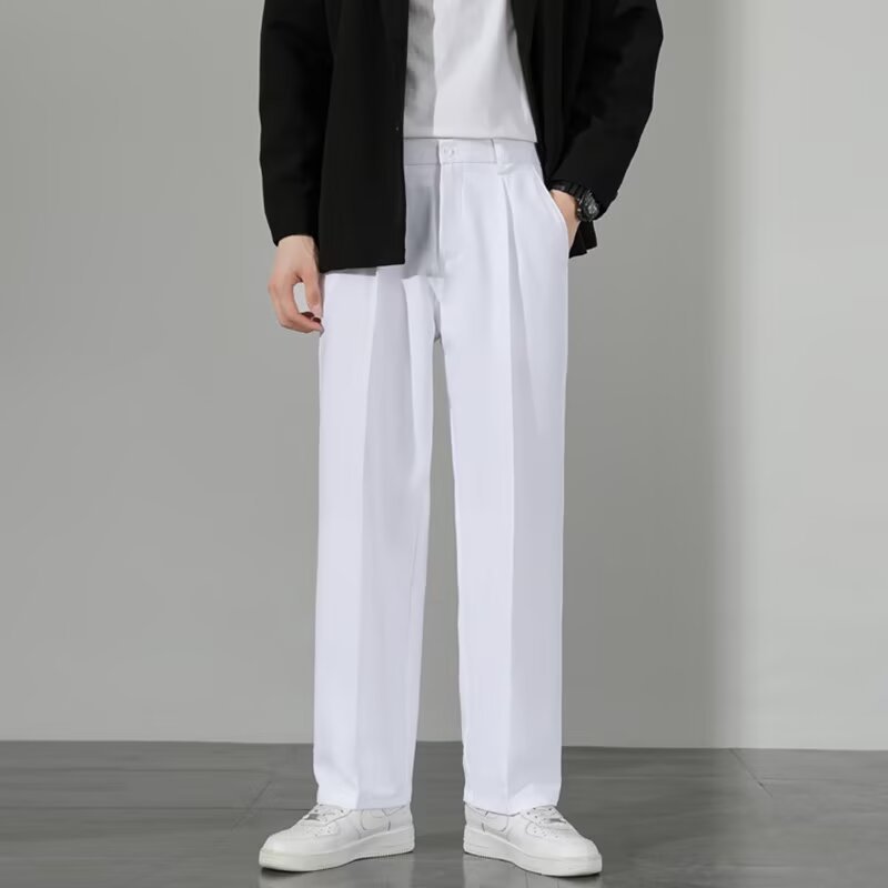 Men's Slim Fit Business Casual Thin Pants