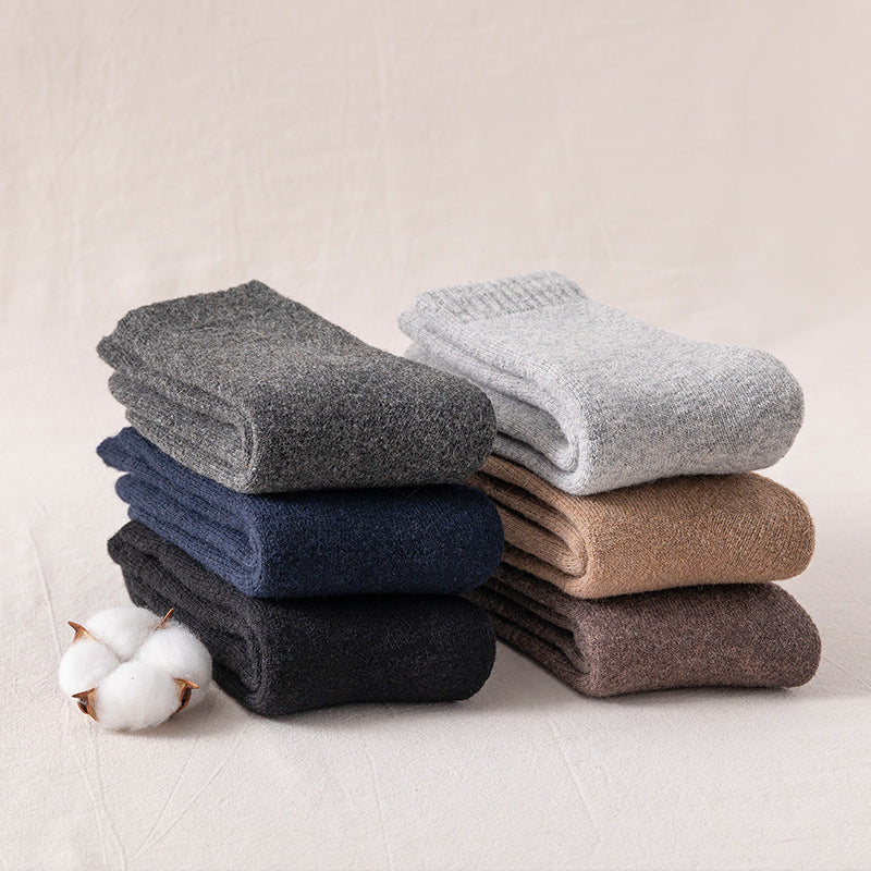 Men's Warm Wool Thickened Fleece Lined Socks